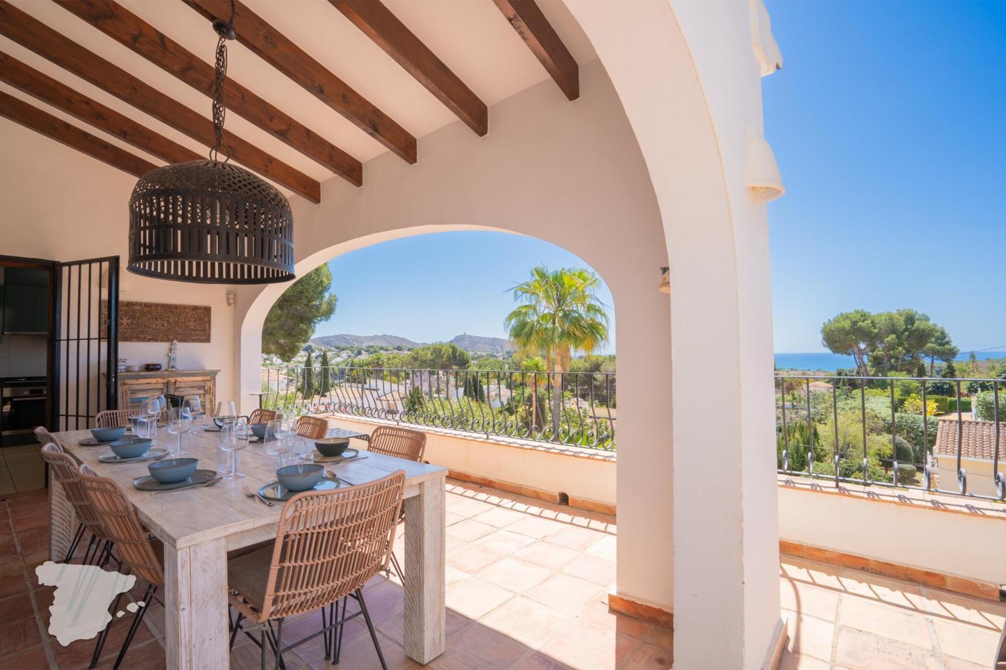 Costablancadreams Casa La Cereza In Moraira Villa Ngoại thất bức ảnh