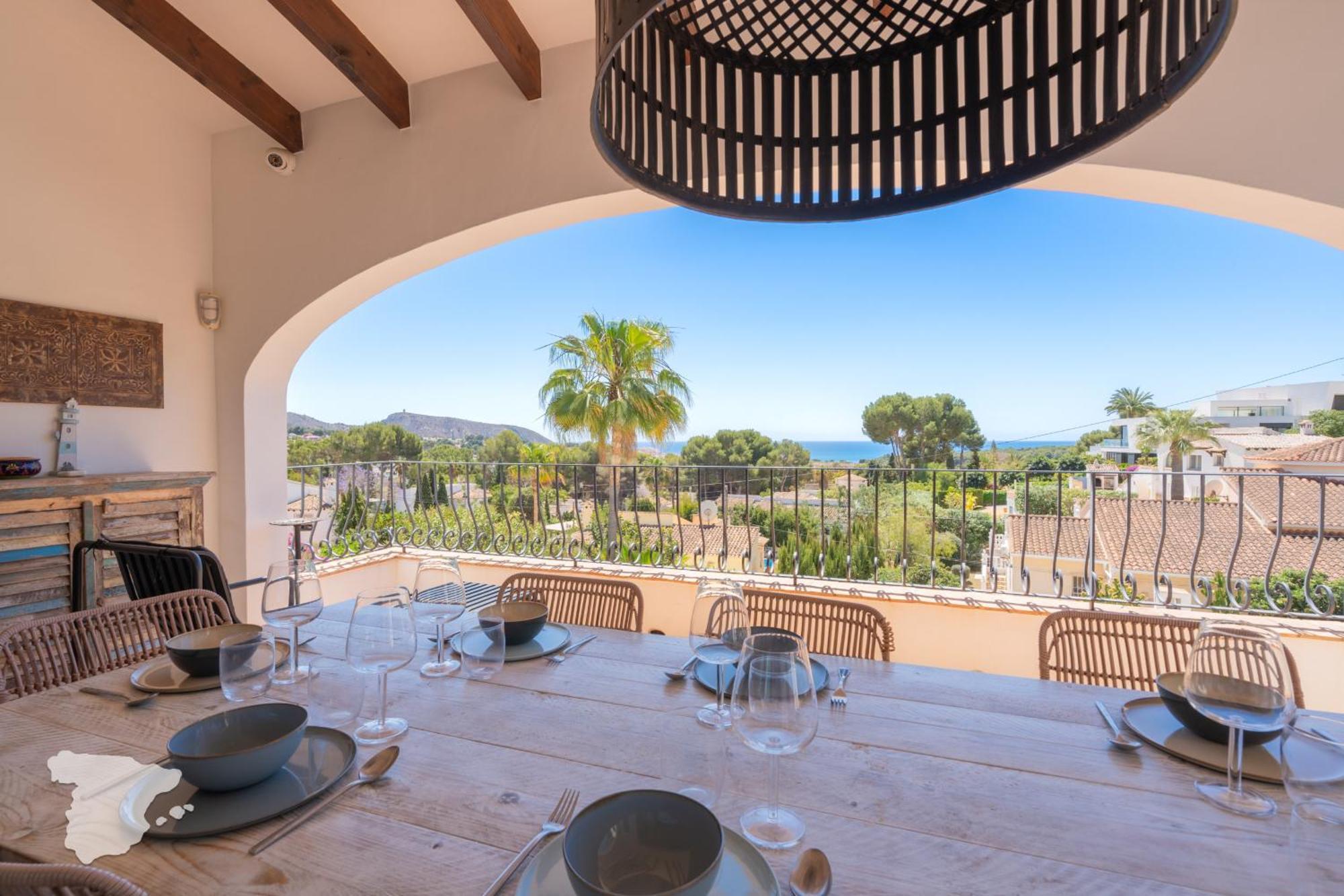 Costablancadreams Casa La Cereza In Moraira Villa Ngoại thất bức ảnh